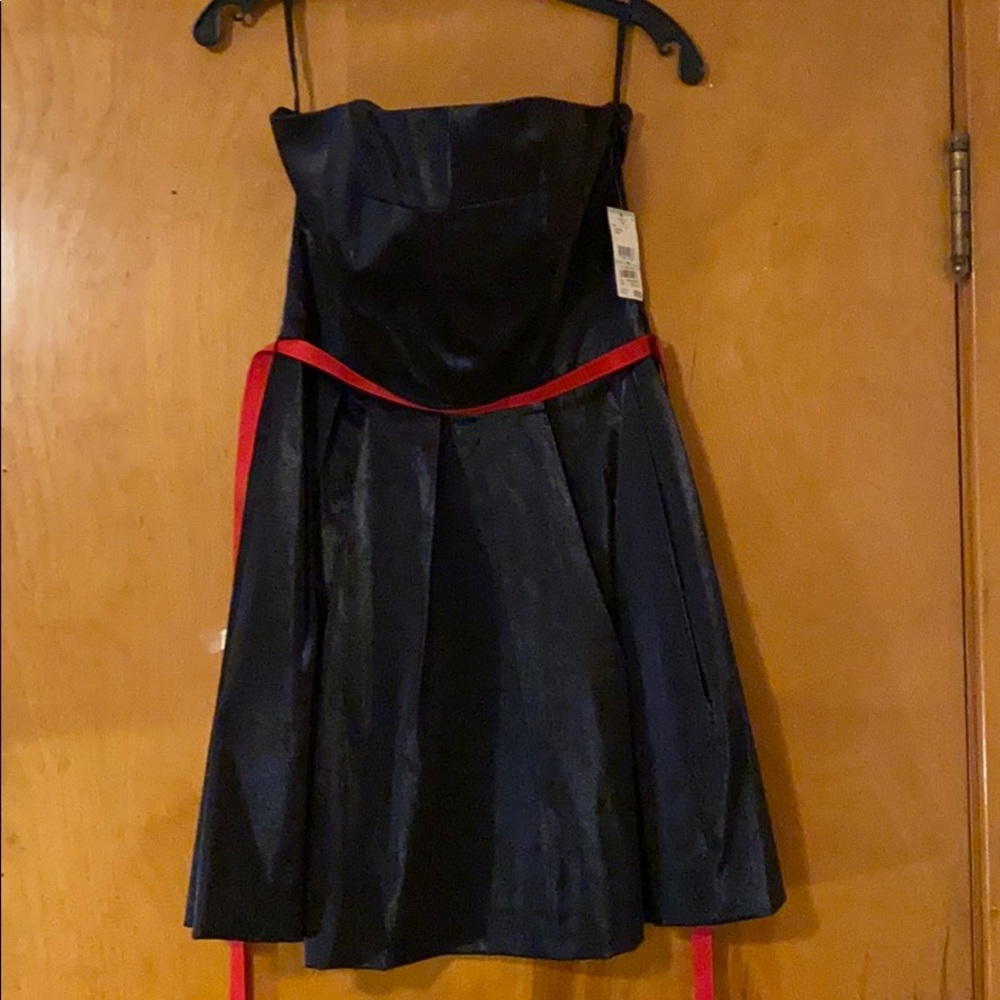 Black cocktail dress